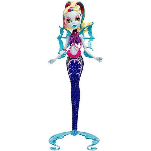 Monster High Great Scarrier Reef Glowsome Ghoulfish Lagoona Blue Doll (5041643814971)