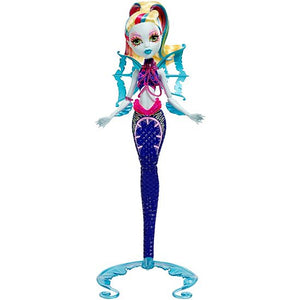 Monster High Great Scarrier Reef Glowsome Ghoulfish Lagoona Blue Doll (5041643814971)