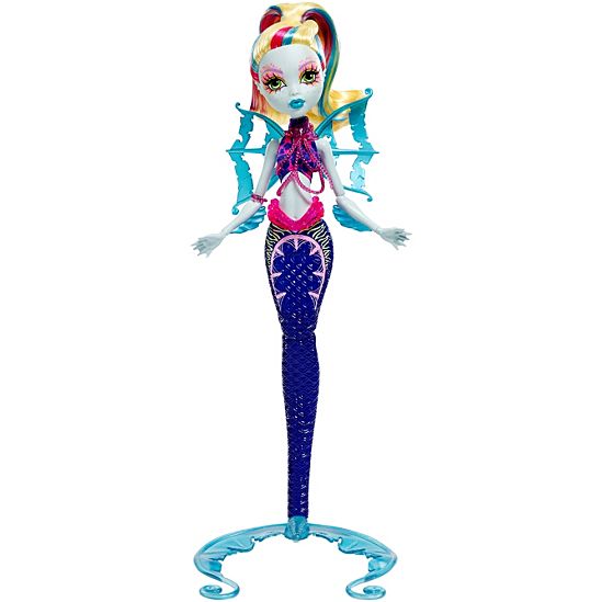 Monster High Great Scarrier Reef Glowsome Ghoulfish Lagoona Blue Doll (5041643814971)