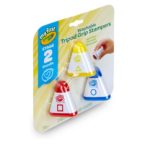 Crayola My First Washable Tripod Grip Stampers (5041640308795)