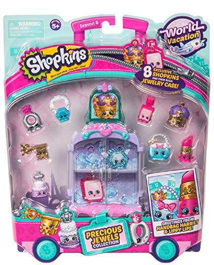 Shopkins Season 8 World Vacation - Precious Jewels Collection (5041641160763)